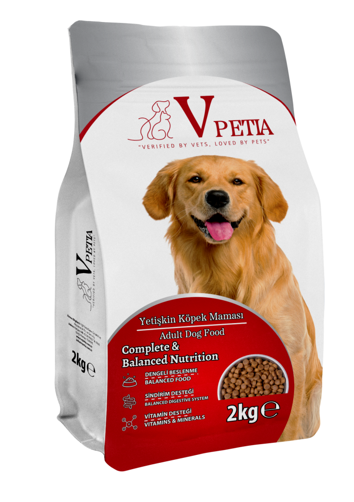 vpetia yetişkin köpek maması
